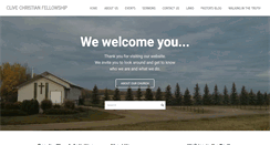 Desktop Screenshot of clivechristianfellowship.org