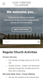 Mobile Screenshot of clivechristianfellowship.org